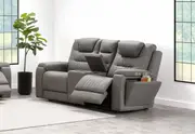 AGASSI FABRIC 2 Seater with Dual Motor Recliners