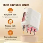 Microcurrent Head Scalp Massager 625nm LED Light Therapy Vibration Massage Comb