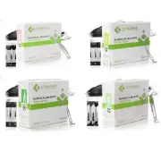 100 Scalpel Blades Surgical Dental ENT Instruments Hobby Crafts Derma planning