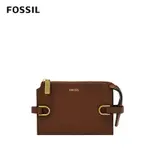 FOSSIL KIER 仙人掌純素皮革卡夾零錢包-咖啡色 SL6557200