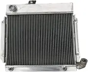 2 Row Aluminum Radiator,Compatible With BMW E10 2002 1802 1602 1600 1502 AT/MT 1969-1975