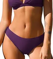 [CUPSHE] Women Swimsuit Bikini Bottom Cheeky Low Rise Bathing Suit