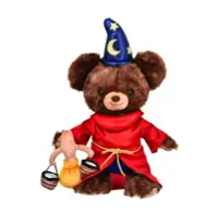 在飛比找Yahoo!奇摩拍賣優惠-全新 日本迪士尼商店 大學熊d23魔法師玩偶s號 大學熊玩偶