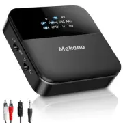 [Optical Digital Compatible] Bluetooth Transmitter Receiver Compatible with TV D