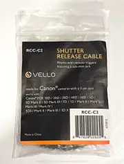 Vello RCC-C@ Shutter Release Cable for Canon