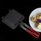 Hot Sandwich Maker Flip Grill Pan Sandwich Maker for Steak Omelets Hot Dog