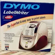 DYMO Labelwriter 330 Turbo Thermal Label Printer USB A/C Adapter Extra Labels