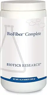 Biotics Research BioFiber Complete - 10 Whole Food Fibers (Organic & Non-GMO), 5g of Fiber Per Serving, Easy-to-Mix Powder, Prebiotic Gut Support