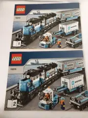 NEW Instructions Only LEGO CITY Trains Super Rare Maersk 10219 No Bricks Retired