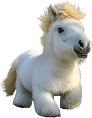 Horse Robot | Walking Toy Electric Interactive Smart Simulation Horse,Realistic Educational Robotic Pet Plush for Boys Girls for Children's Day
