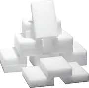 100 Pack Magic Sponges Eraser, Multi-Functional Household Cleaning Melamine Sponge Foam for Kitchen, Bathroom, Sink, Bathtub, Shoes, Wall