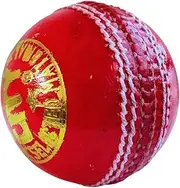 Cricket Leather Ball for Practice and Cricket Ball Hand Stitched RED