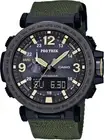 Casio Tactical Pro Trek Solar AtomicTriple Sensor Watch, Black : PRG-600YB-3CR