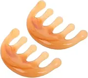 SHERCHPRY 2pcs Head Massage Comb Massager Tool for Head Fatigue Relief Promotes Scalp Health and Muscle Relaxation Soothing Manual Massage Comb for Self Care