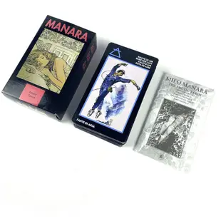 12*7cm Manara Tarot Cards 瑪娜拉卡牌