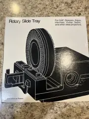 Vintage Universal Photoco Rotary Slide Tray w Original Box - Brand New!