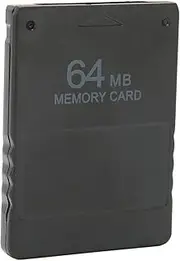 Dpofirs 2 in 1 Game Console Memory Card Compatible with All PS‑2 Games, Plug and Play, Stable Memory Card for PS2 Game Console(64MB)