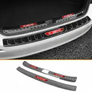 For 2022 Honda Civic Black Titanium Rear Bumper Protector Sill Plate Cover trim (for: Honda Civic)
