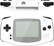 eXtremeRate Black Replacement Full Set Buttons for Gameboy Advance GBA - Handheld Game Console NOT Included
