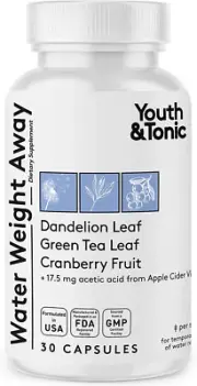 Water Weight Away Pills to Relief Ankle Swelling & Belly Bloat Reducing Waist...