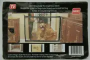 Mesh Dog Gate (As Seen on TV, 2018, Ingenious, Magic Pet, Portable Pet Guard)