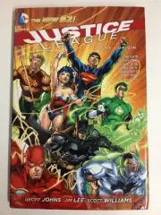 Justice League Origin Vol 1 Geoff Johns (2012 Hardcover) JLA DC Comics HC SHARP!