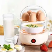 Egg Boiler Egg Steamer Cooking Breakfast Machine Double Layers Egg Cooker New