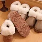 Anti-freeze Flat Boot Thick Soles Women's Cotton Shoes for Winter