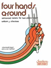 Four Hands Around Advanced Level Percussion Duets Book NEW 003770383
