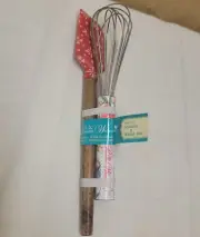 The Pioneer Woman Spatula & Whisk Sweet Rose 2 pc set