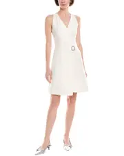 Akris Silk-Blend A-Line Dress