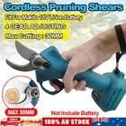 For Makita 18V Battery Cordless Electric Pruning Shears Secateur With 2 Blade AU