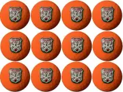 Caddyshack Inspired Bushwood Country Club Logo Orange Wilson Golf Balls 1 Dozen
