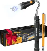 2-Piece Magnetic Pick up Tool Set, Telescoping 360 Swivel Extensible Magnet Tool