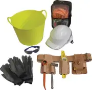 Scaffolding Tools UK, Tool Belt & Workwear Kit + Scaffolders PPE Fall Arrest Set