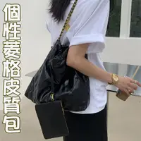 在飛比找蝦皮商城精選優惠-包包女 包包 腋下包 鏈條包包 手提包  托特包 軟皮包包 