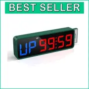 Portable Gym Timer with Remote Control & Magnetic Back for Effective Workouts