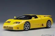 1/18 AUTOart Bugatti EB110 SS Giallo Bugatti Yellow Car Model 70918