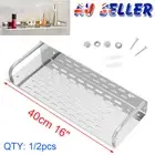 Shelf Bathroom Shower Caddy Organiser Storage Rack Shampoo Soap Holder Steel AU