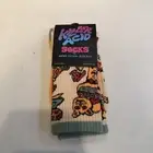 Zumiez Men’s Killer Acid Mushroom Friends Crew Socks Beige Size 9-13