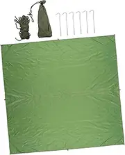 LAPYAPPE 1Set Beach Tent Canopy Tarp UV Protection Outdoor Sun Shelter for People Lightweight and Portable Camping Awning for Family Picnics and Outdoor Activities
