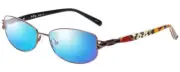 Vera Bradley Gail Ladies Polarized Sunglasses Choose Lens Brown Bittersweet 57mm