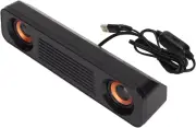 3.5Mm Computer Speakers for Desktop TV, USB Powered Compact Stereo Subwoofer, Wi