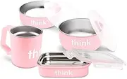 thinkbaby The Complete BPA Free Feeding Set, Pink