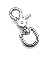 Jingyi Stainless Steel Round Eye Trigger Snap Hook Choose Sizes 1/2",5/8"