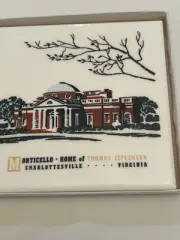 Monticello Home Of Thomas Jefferson Charlottesville, Virginia American Olean Til