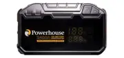 Powerhouse M8195C 24000mAh 2400A Lithium Vehicle Battery Jumpstarter Pack Black