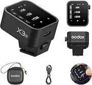 GODOX X3-N TTL Wireless Flash Trigger for Nikon Camera, 1/8000s HSS TTL TCM Function, Built-in Battery Touchscreen Flash Transmitter Compatible with Nikon Camera