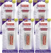 The Doctor's BrushPicks Interdental Toothpicks | 120-Picks per pack | (6-Pack)