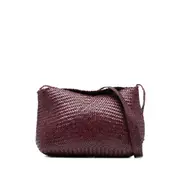 [Dragon Diffusion] Dragon Diffusion Woven Leather Shoulder Bag ONE SIZE PURPLE